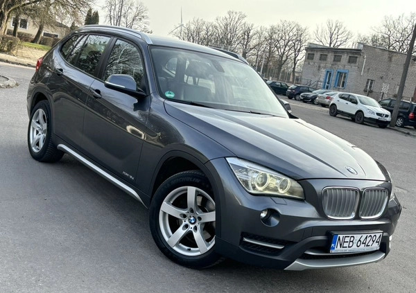 BMW X1 cena 46900 przebieg: 236875, rok produkcji 2013 z Biskupiec małe 172